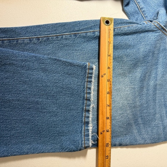 ISABEL MATERNITY JEANS WOMENS SIZE 6 UNDER BELLY STRETCH STRAIGHT LEG 90S Y2K - Picture 12 of 15